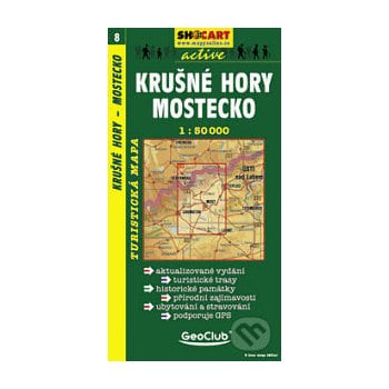 Krušné hory-Mostecko 1:50 000 turist .mapa