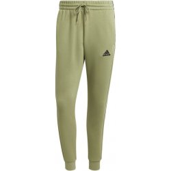 adidas Essentials Fleece Tapered Cuff 3-Stripes Joggers M Tent Green