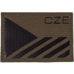 Nášivka vlajka IR CZE Combat Systems® – Ranger Green – Sleviste.cz