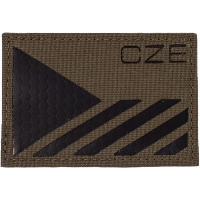 Nášivka vlajka IR CZE Combat Systems® – Ranger Green – Sleviste.cz