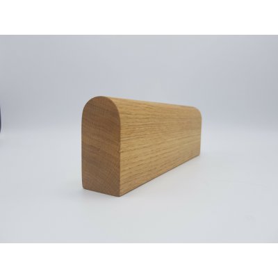 Havlíček truhlářství Madlo dřevěné 40 x 80 mm R20 1 m Dub MH 02 1160_1M – HobbyKompas.cz