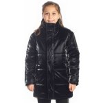 Joyce dívčí zimní dlouhá bunda Black černá – Zboží Mobilmania