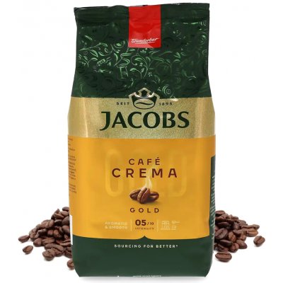 Jacobs Café Crema zrnková 0,5 kg – Hledejceny.cz