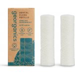 Georganics Zubní nit hedvábná Peppermint 2 x 30 m náhradní náplň – Hledejceny.cz