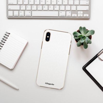 Pouzdro iSaprio - 4Pure - iPhone XS bílé – Zboží Mobilmania