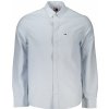 Pánská Košile Tommy Jeans bavlněná košile regular s límečkem button-down DM0DM18335 modrá