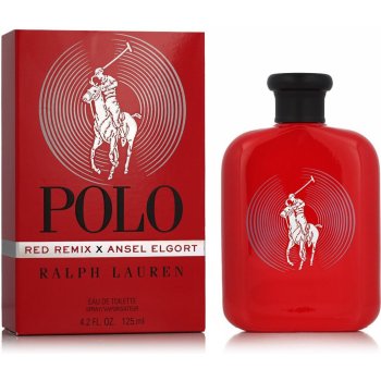 Ralph Lauren Polo Red Remix & Ansel Elgort toaletní voda pánská 125 ml