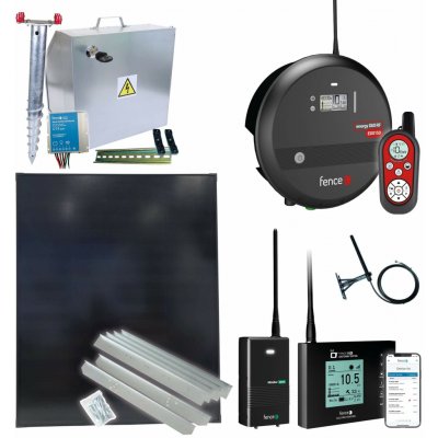 Chytrá Farma solární ohradník - Kompletní bezpečnostní schránka + 15J chytrý zdroj, Gateway a Monitor – Zboží Mobilmania
