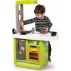 Dětská kuchyňka Smoby Kuchyňka Bon Appetit Cherry zeleno-žlutá elektronická