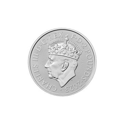 The Royal Mint stříbrná mince Britannia 2023 Korunovace King Charles III 1 oz – Zboží Mobilmania