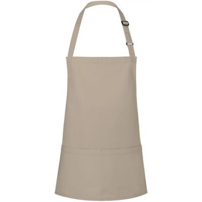 Karlowsky Krátká gastro zástěra KY123 Sand 75x60cm – Hledejceny.cz