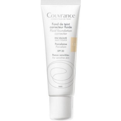 Avène Tekutý krycí make-up Couvrance SPF 20 Fluid Foundation Corrector 50 Doré 30 ml – Hledejceny.cz