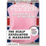 Tangle Teezer Scalp Brush Pink masážní exfoliační kartáč na pokožku hlavy – Sleviste.cz