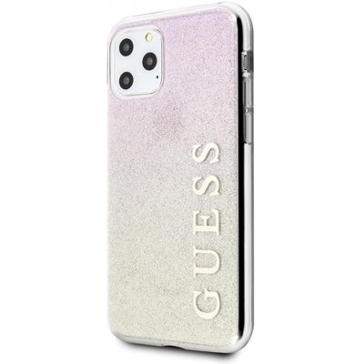 Pouzdro Guess iPhone 11 Pro rose Glitter Gradient zlaté – Hledejceny.cz