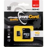 IMRO microSDHC CLASS 10 16 GB 36502 – Hledejceny.cz