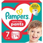Pampers Active Pants 7 74 ks – Sleviste.cz