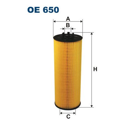 FILTRON Olejový filtr OE650