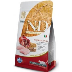 N&D Ancestral Grain Cat Adult Chicken & Pomegranate Pro dospělé kočky 5 kg