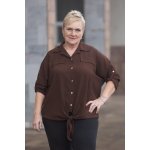 Košile s vázáním WISH Bílá – Sleviste.cz