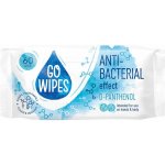 GoWipes Vlhčené ubrousky s antibakteriálním účinkem 60 ks – Sleviste.cz