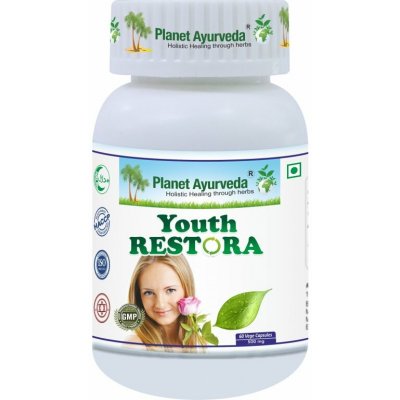Planet Ayurveda Youth Restora 500 mg 60 kapslí – Hledejceny.cz