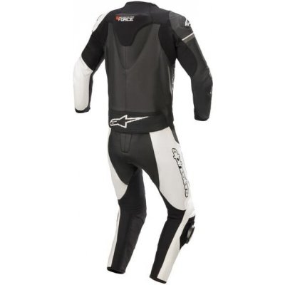 Dvoudílná kombinéza Alpinestars GP Force Phantom černá/bílá/šedá | Zboží Auto