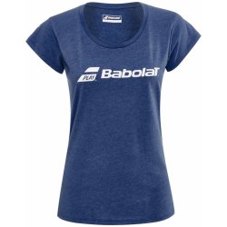 Babolat Exercise Glitter tee W estate blue heather