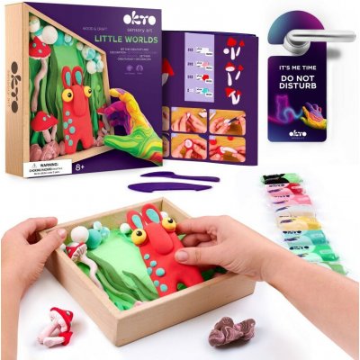 OKTO SENSORY ART 3D Výtvarná modelovací sada DIY s dřevěným rámem Skřítek – Zboží Dáma OKTO SENSORY ART 3D Výtvarná modelovací sada DIY s dřevěným rámem Skřítek – Zboží Dáma