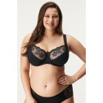 Teyli bavlněná podprsenka Anastasia nevyztužená černá – Zboží Dáma