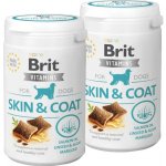 Brit Skin & Coat vitamíny pro psy 150 g – Zbozi.Blesk.cz