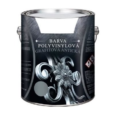 PSG 70.001.01 - Grafitová antická barva pro umělecké kovářství, 3 l – Zbozi.Blesk.cz