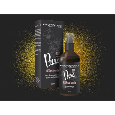 Asombroso Pure BIO Růžová voda 100 ml