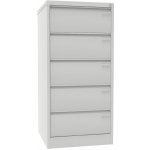 MALOW Kartotéka pětizásuvková Szk 318 Sis bílá šedá – Zboží Dáma