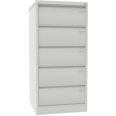 MALOW Kartotéka pětizásuvková Szk 318 Sis bílá šedá – Zboží Dáma