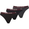 Tommy Hilfiger NEW YORK PACK-3P THONG Dámská tanga mix