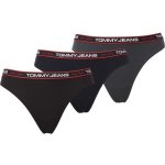 Tommy Hilfiger NEW YORK PACK-3P THONG Dámská tanga mix – Zboží Dáma