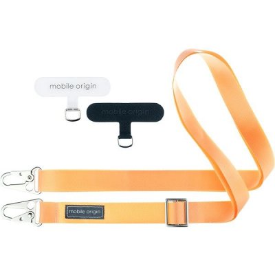 Mobile Origin Lanyard popruh 25mm (84-165cm) broskvový – Zboží Živě