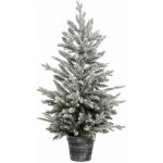 Fééric Lights and Christmas Umělý vánoční stromeček v květináči 100 cm zelená – Zboží Mobilmania