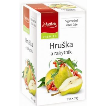 Apotheke ovocný čaj Hruška a rakytník 20 x 2 g