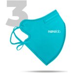 Nanolab nanorespirátor FFP2 dámský modrý 3 ks – Zboží Dáma