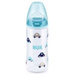 Nuk First Choice láhev PP 300ml,SI,V1,M modrá – Zboží Dáma