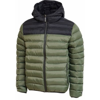 Backtee Mens Recycled Panel Jacket Green – Zboží Mobilmania