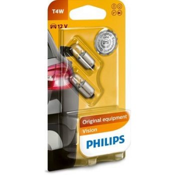 Philips 12929B2 T4W BA9S 12V 4W