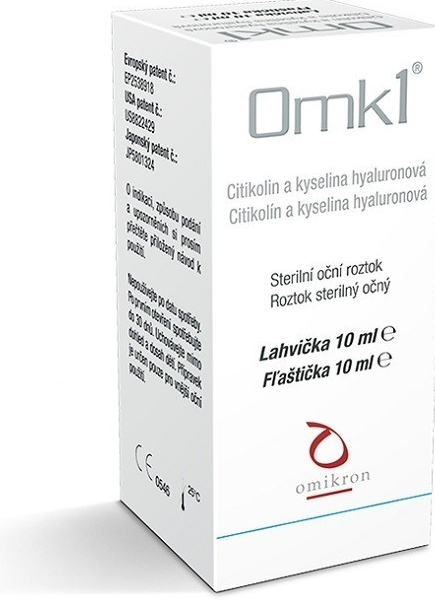 OMK1 sterilní oční roztok 10 ml