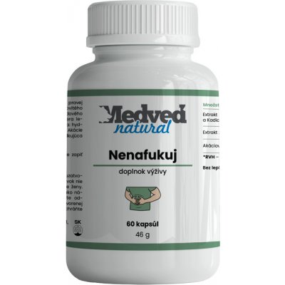 Medveď natural Nenafukuj 60 kapslí – Hledejceny.cz