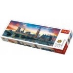 Rock David Big Ben a Westminsterský palác Londýn panorama 66 x 23,7 cm v krabici 40 x 13 x 4 cm 500 dílků – Zboží Mobilmania