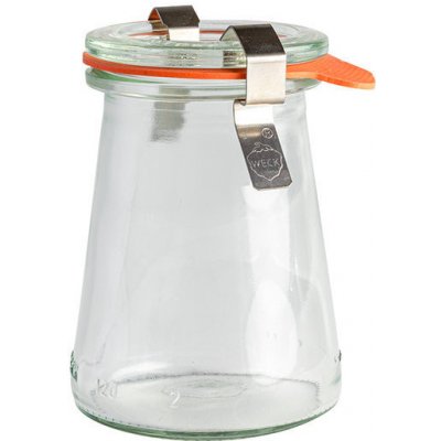 Via Delicia Sklenice Weck Trapéz 40 mm 120ml – Hledejceny.cz