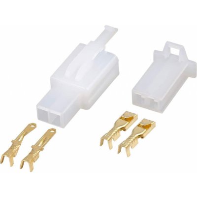 SEFIS sada konektorů 2,8mm Faston - samec a samice | Zboží Auto