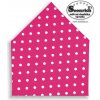 Šátek Soonrich bavlněný šátek puntíkovaný na růžové bsp051