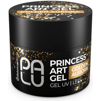 PALU PRINCESS ART GEL GOLDEN AURORA 10 g – Zboží Dáma